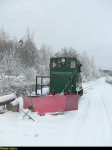 Framme i Hedlandet vid spårslutet