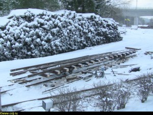 Hedlandetväxeln i Läggesta nedre